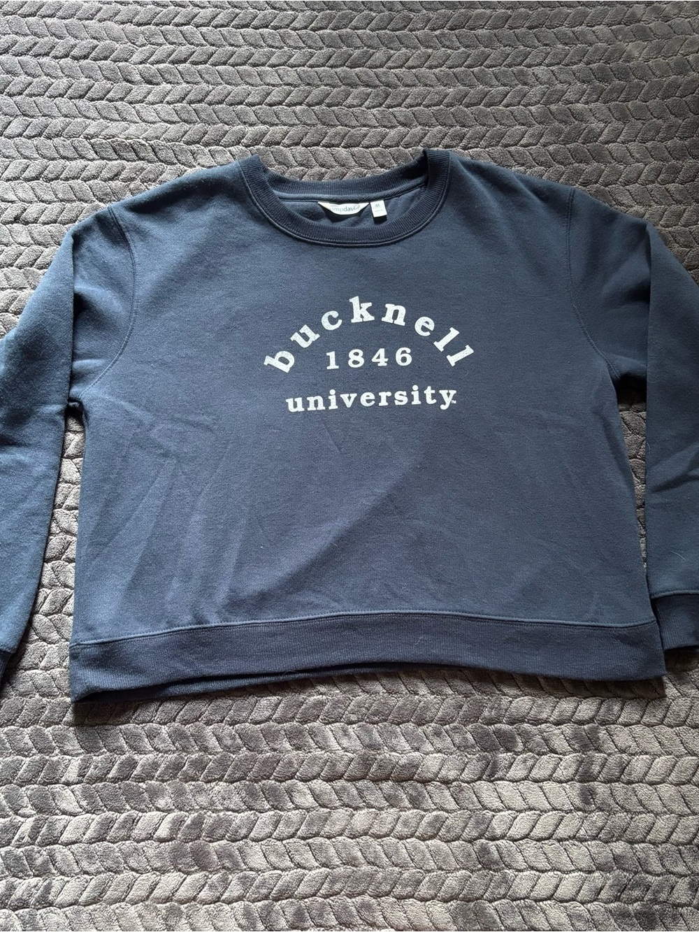 Bucknell University Navy Crewneck Sweatshirt